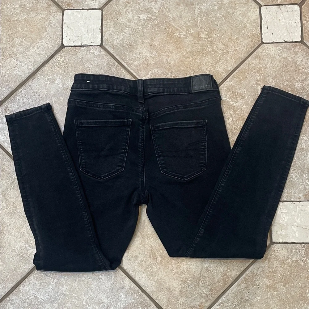 American Eagle Outfitters Black Skinny Jeans - Picture 6 of 10